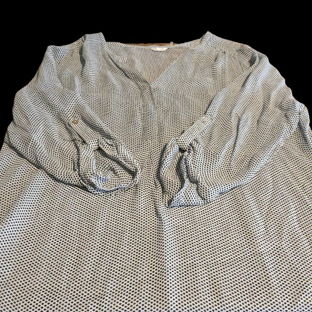Woman's Sheer Medium Casual Studio Blouse.